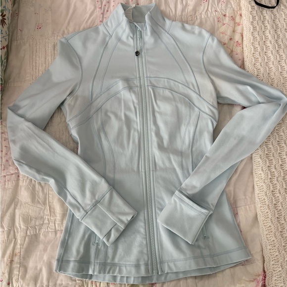 Luluemon Define Jacket in Powder Blue - Picture 7 of 13